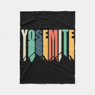 Yosemite-Nationalpark-Kalifornien Souvenir-Camping Fleecedecke