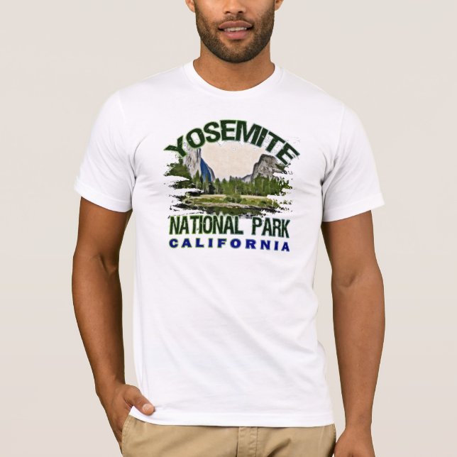 Yosemite Nationalpark, Kalifornien T-Shirt (Vorderseite)