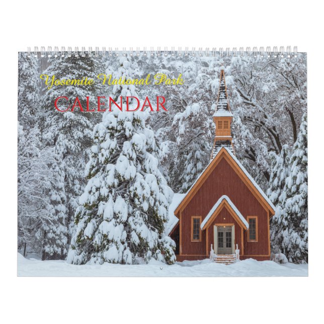 Yosemite Nationalpark Landscapes Kalender (Titelbild)