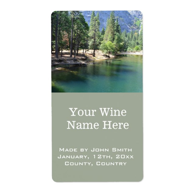 Yosemite Nationalpark Landschaftsbild Wein (Vorne)