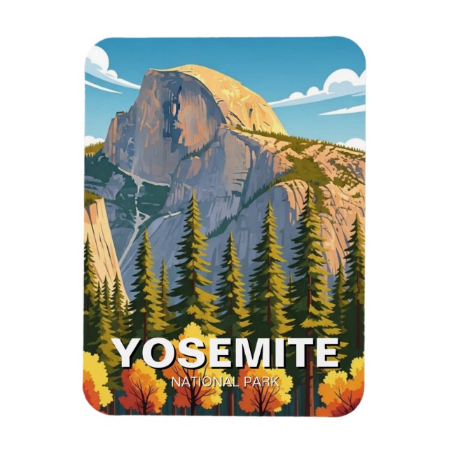 Yosemite-Nationalpark Magnet (Vertikal)