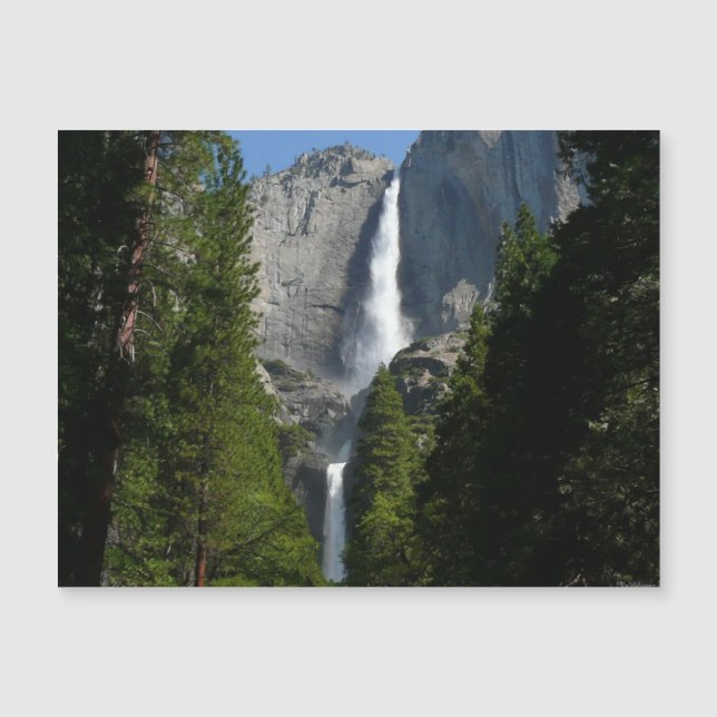 Yosemite-Nationalpark Magnetkarte (Vorderseite)