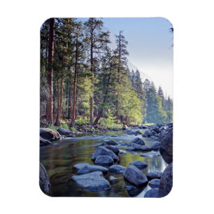 Yosemite Nationalpark Merced Fluss-  Am Magnet