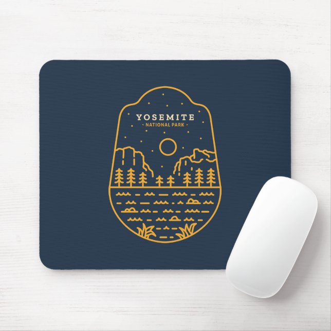 Yosemite-Nationalpark Mousepad (Mit Mouse)