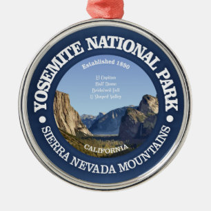 Yosemite Nationalpark Ornament Aus Metall