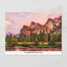 Yosemite Nationalpark Post Card Postkarte