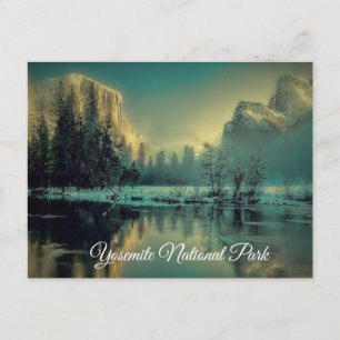 Yosemite Nationalpark Postcard Postkarte