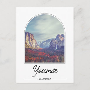 Yosemite Nationalpark Postcard Postkarte