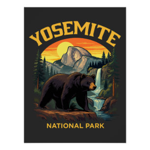 Yosemite-Nationalpark Poster