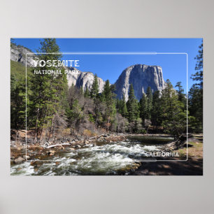 Yosemite-Nationalpark Poster