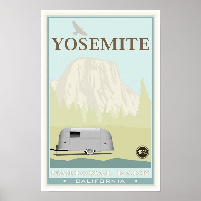 Yosemite-Nationalpark Poster (Vorne)