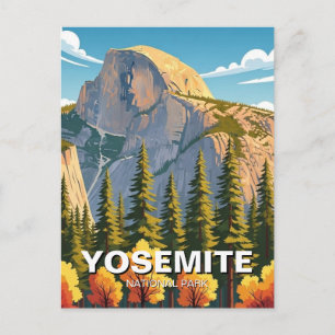 Yosemite-Nationalpark Postkarte