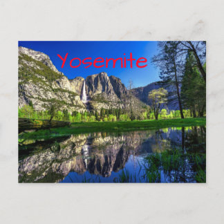 Yosemite-Nationalpark Postkarte