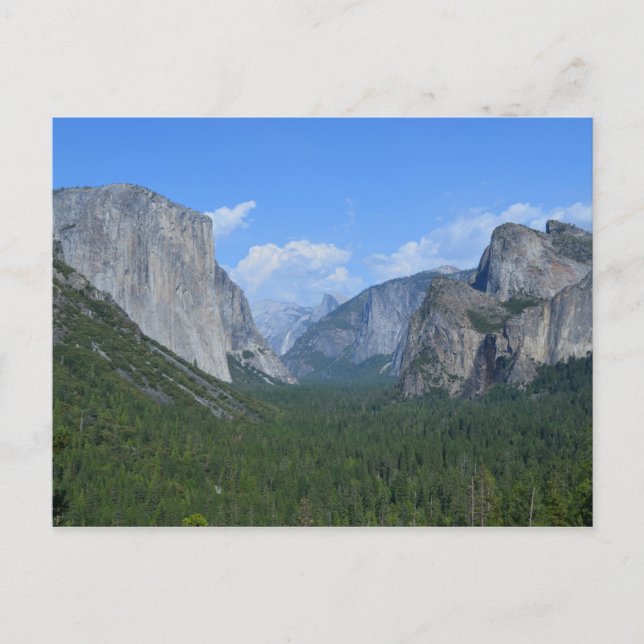 Yosemite-Nationalpark Postkarte (Vorderseite)