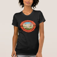 Yosemite Nationalpark Retro Kompass Emblem