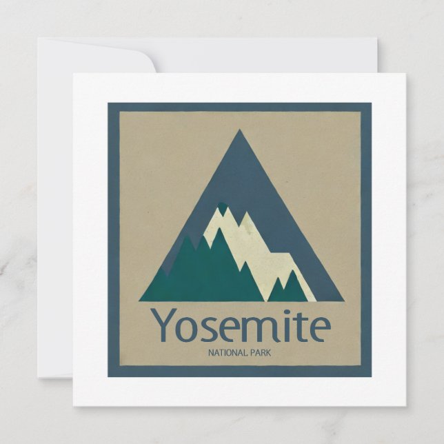 Yosemite Nationalpark Rustikal (Vorderseite)