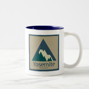 Yosemite Nationalpark Rustikal Zweifarbige Tasse
