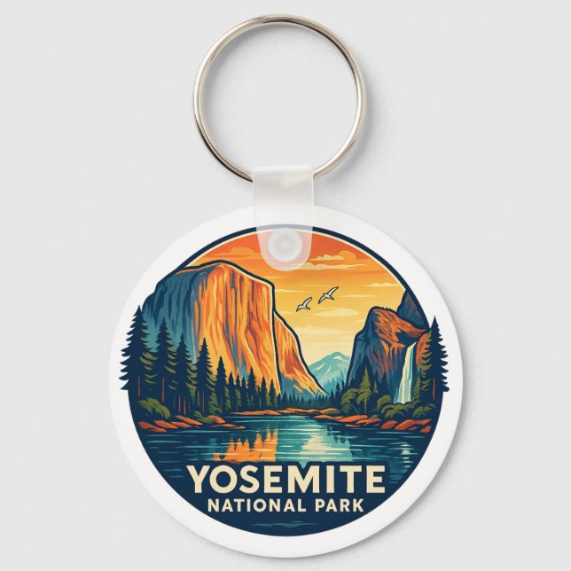 Yosemite Nationalpark  Schlüsselanhänger (Vorderseite)
