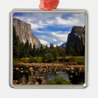 Yosemite Nationalpark Silbernes Ornament