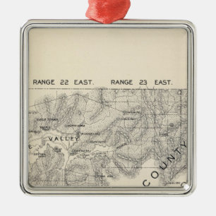 Yosemite Nationalpark Silbernes Ornament