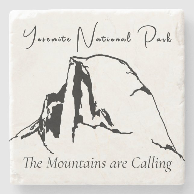 Yosemite Nationalpark Stone Untersetzer (Vorderseite)