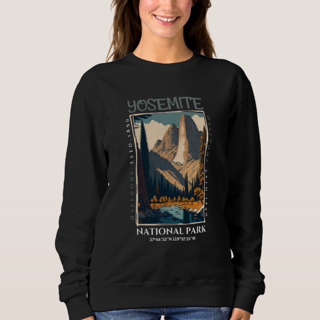 Yosemite, Nationalpark Sweatshirt (Vorderseite)