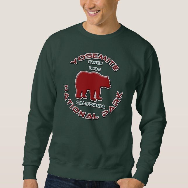 Yosemite Nationalpark Sweatshirt (Vorderseite)