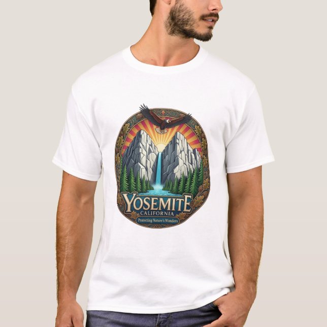 YOSEMITE-NATIONALPARK T-Shirt (Vorderseite)