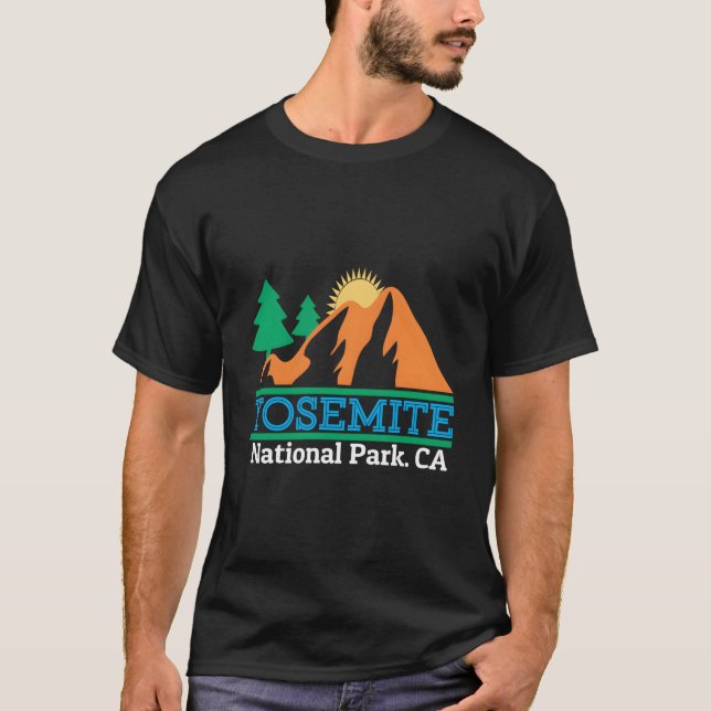 Yosemite-Nationalpark T-Shirt (Vorderseite)