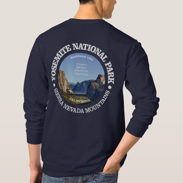 Yosemite-Nationalpark T-Shirt (Rückseite)