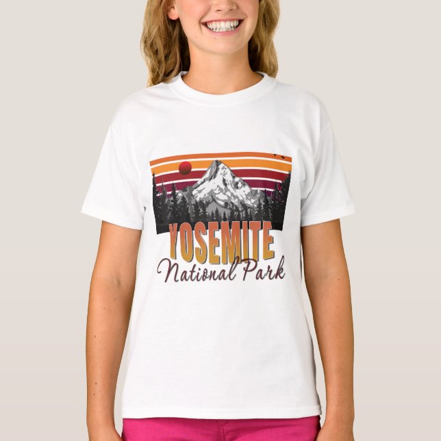 Yosemite-Nationalpark T-Shirt (Vorderseite)
