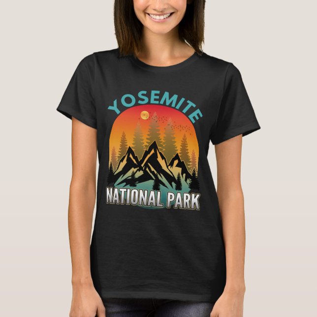Yosemite-Nationalpark T-Shirt (Vorderseite)