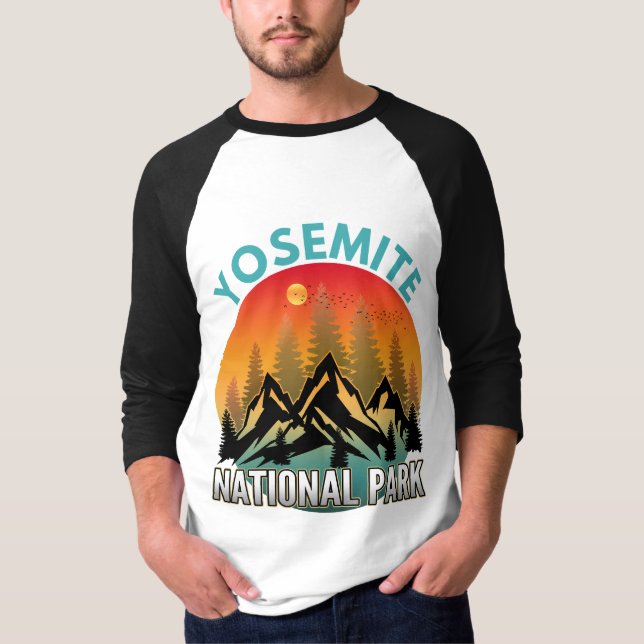 Yosemite-Nationalpark T-Shirt (Vorderseite)