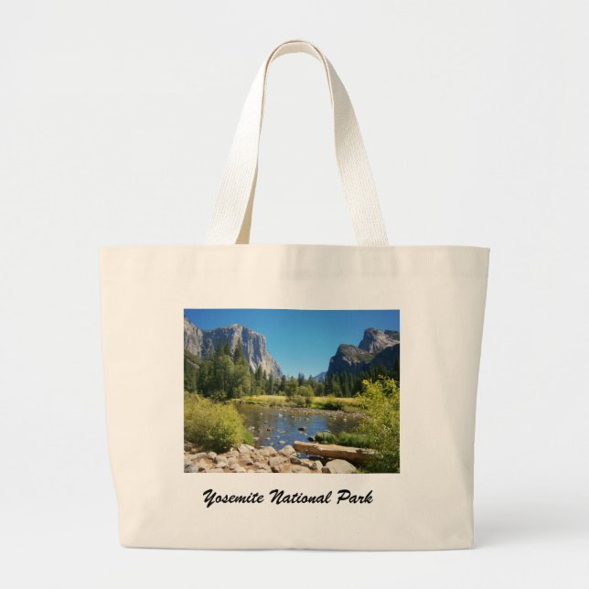Yosemite Nationalpark Taschen-Tasche Jumbo Stoffbeutel (Vorne)