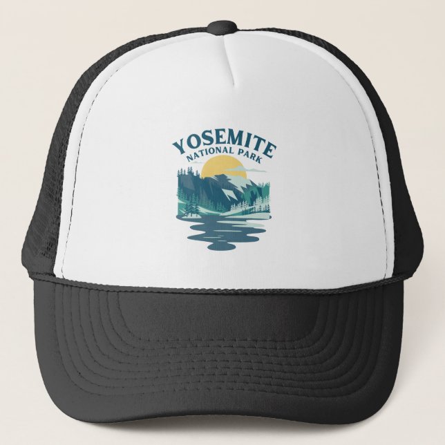 Yosemite-Nationalpark  Truckerkappe (Vorderseite)