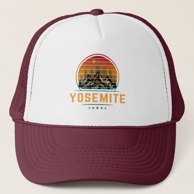 Yosemite-Nationalpark Truckerkappe (Vorderseite)