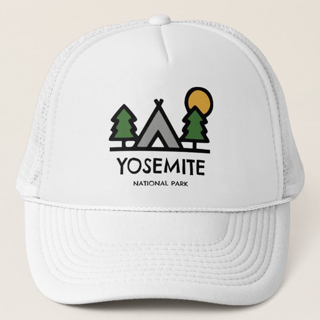 Yosemite-Nationalpark Truckerkappe (Vorderseite)