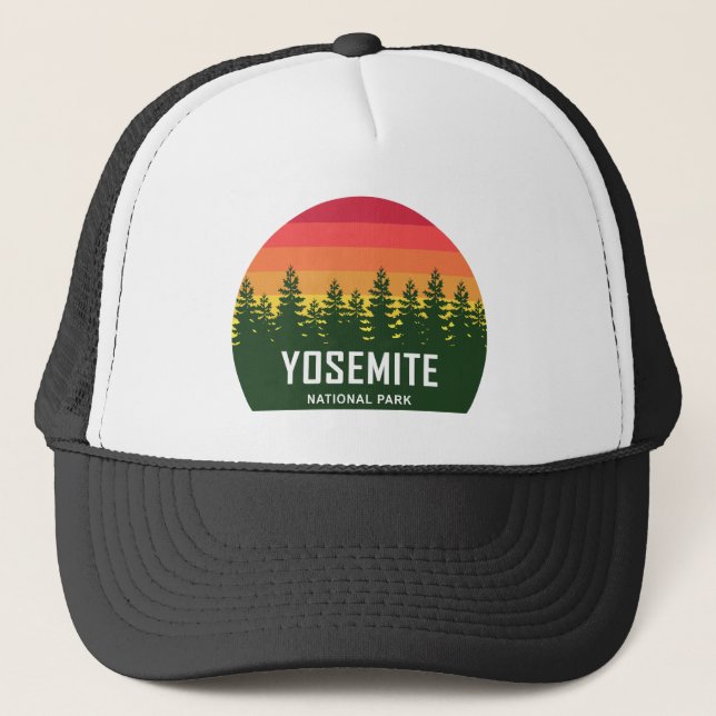 Yosemite Nationalpark Truckerkappe (Vorderseite)