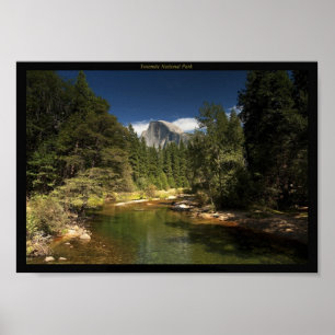 Yosemite Nationalpark u. halbes Hauben-Bild Poster