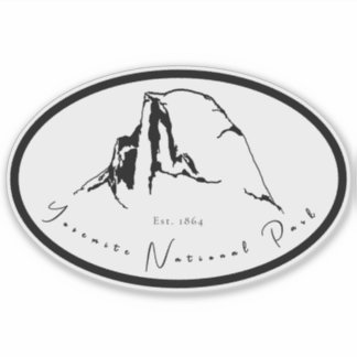 Yosemite Nationalpark Vinyl Sticker