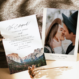 Yosemite Nationalpark Wasserfarbe Wir haben Einladung