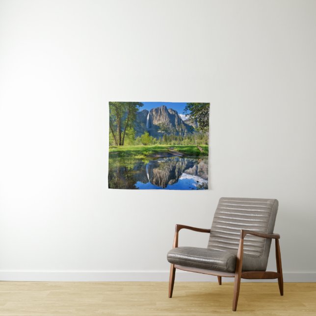 Yosemite Nationalpark Yosemite Falls | Wandteppich (Beispiel (Horizontal))