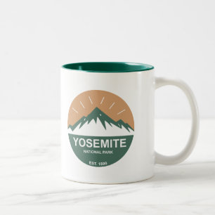 Yosemite Nationalpark Zweifarbige Tasse