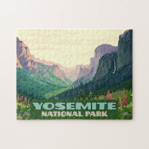 Yosemite Nationalparktal Halbkuppel Puzzle