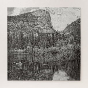 Yosemite North Dome - Mirror Lake - 20x20 - 676 pc Puzzle