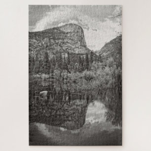 Yosemite North Dome - Mirror Lake -20x30 -1014 Stk Puzzle