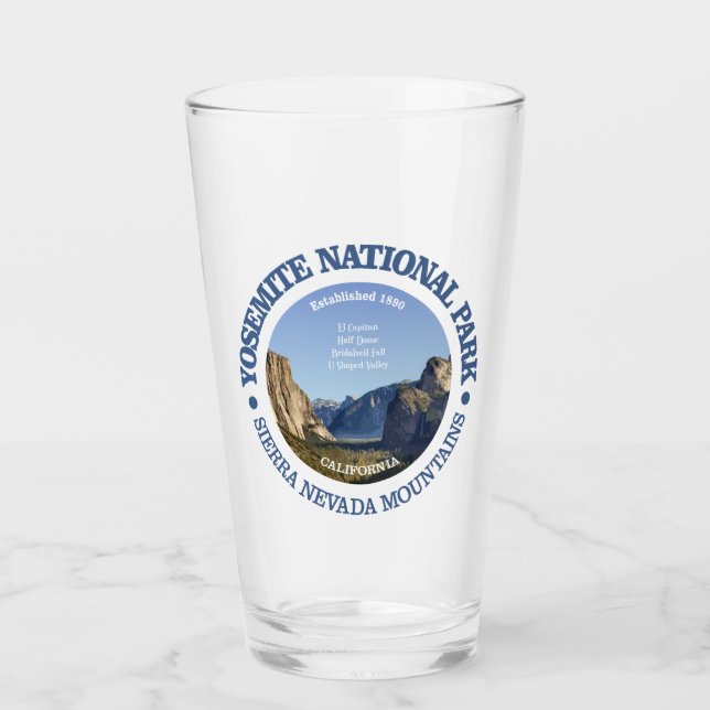 Yosemite NP Glas (Vorderseite)