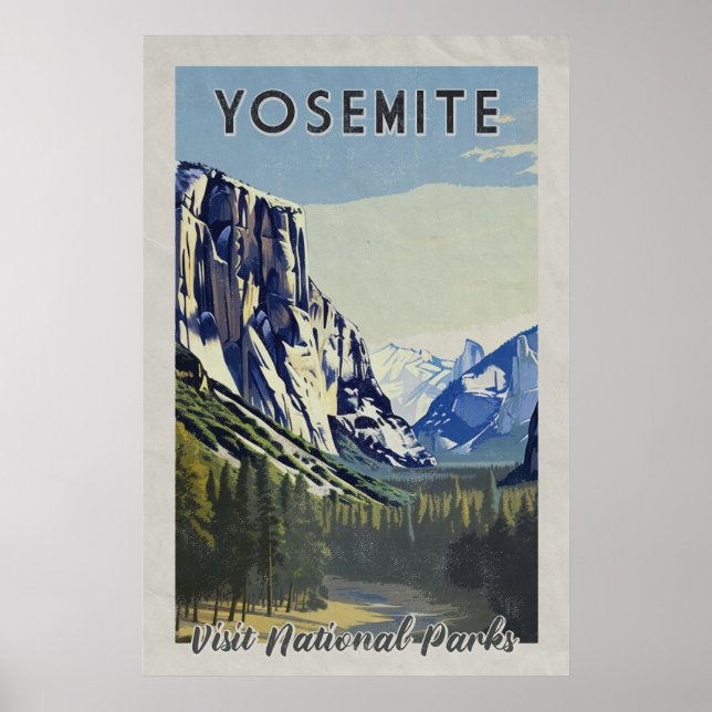 Yosemite Park Poster (Vorne)