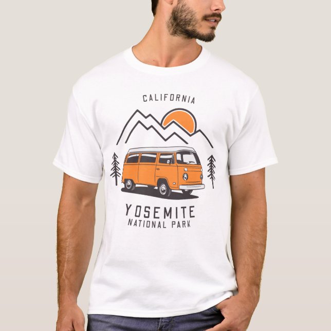 Yosemite Park Road T-Shirt (Vorderseite)