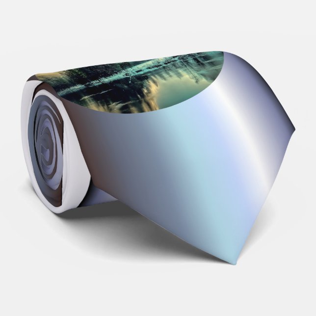 Yosemite Park Sunrise Krawatte (Gerollt)